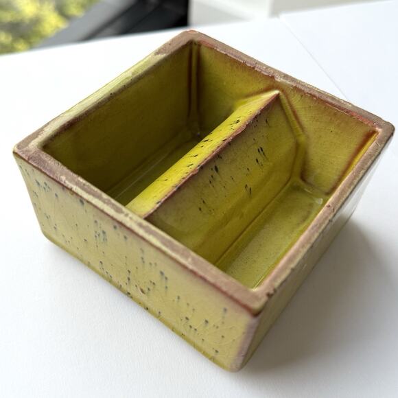 Paul Speck (1896 – 1966) Ceramic Pottery Ashtray Karlsruhe Majolika Form #1612 - Picture 9 of 11